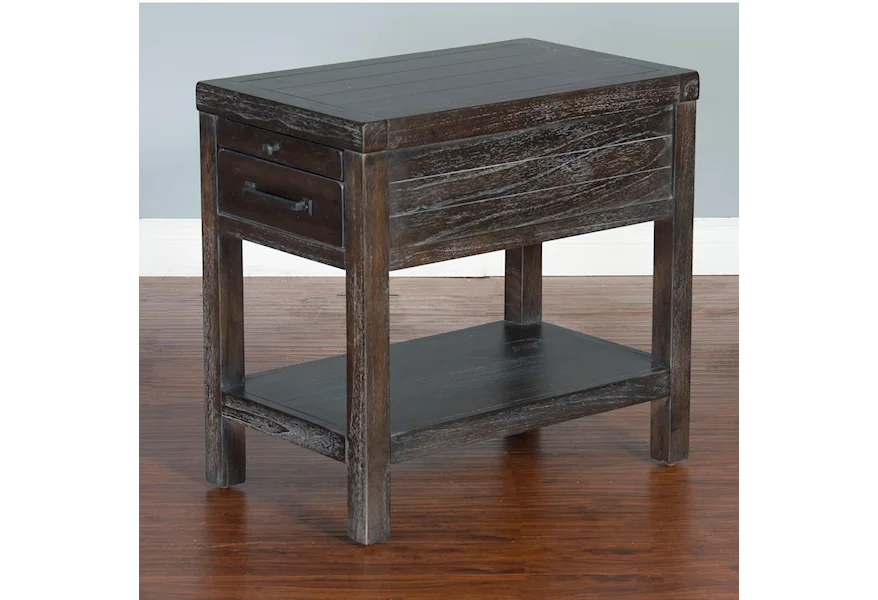 Dundee Chair Side Table by Sunny Designs at Sparks HomeStore