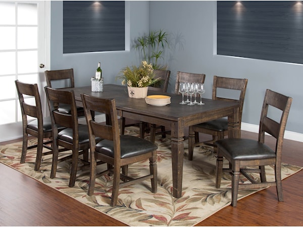 Dining Table Set for Eight