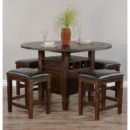 5-Piece Counter Table Set