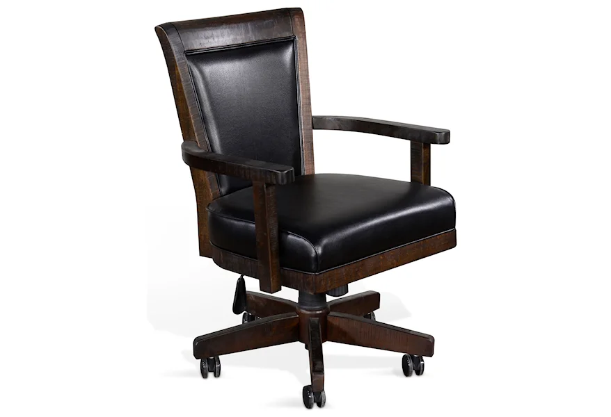 Homestead Game Chair w/ Casters by Sunny Designs at Sparks HomeStore
