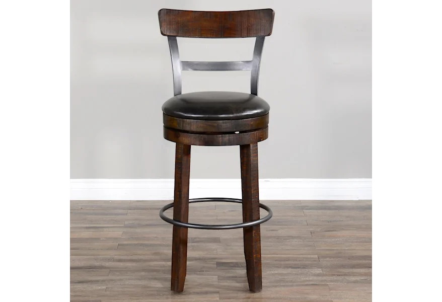 Homestead Barstool by Sunny Designs at Galleria Furniture, Inc.