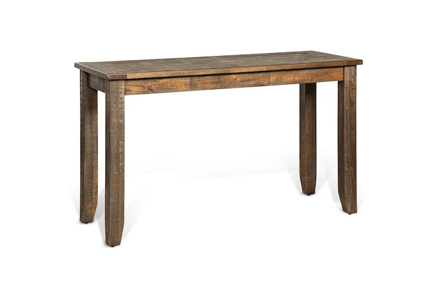 Homestead Sofa Table by Sunny Designs at Conlin's Furniture