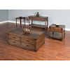 Sunny Designs Safari Coffee Table w/ 4 Drawers & Casters