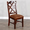 Sunny Designs Santa Fe 2 Crossback Dining Side Chair