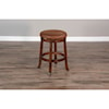 Sunny Designs Santa Fe 2 24"H Swivel Stool, Cushion Seat