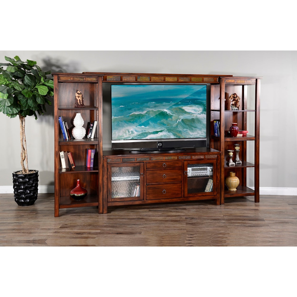 Sunny Designs 12136 Entertainment Wall