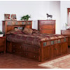 Sunny Designs Santa Fe. Queen Storage Bed w/ Slate