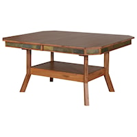 Dual Height Dining Table w/ 2 Butterfly Leaves