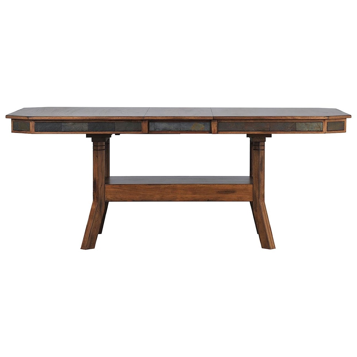 Sunny Designs   Dual Height Dining Table w/ 2 Leaves