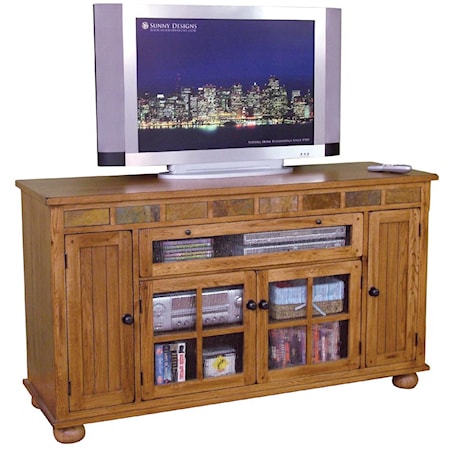 Counter Height TV Console