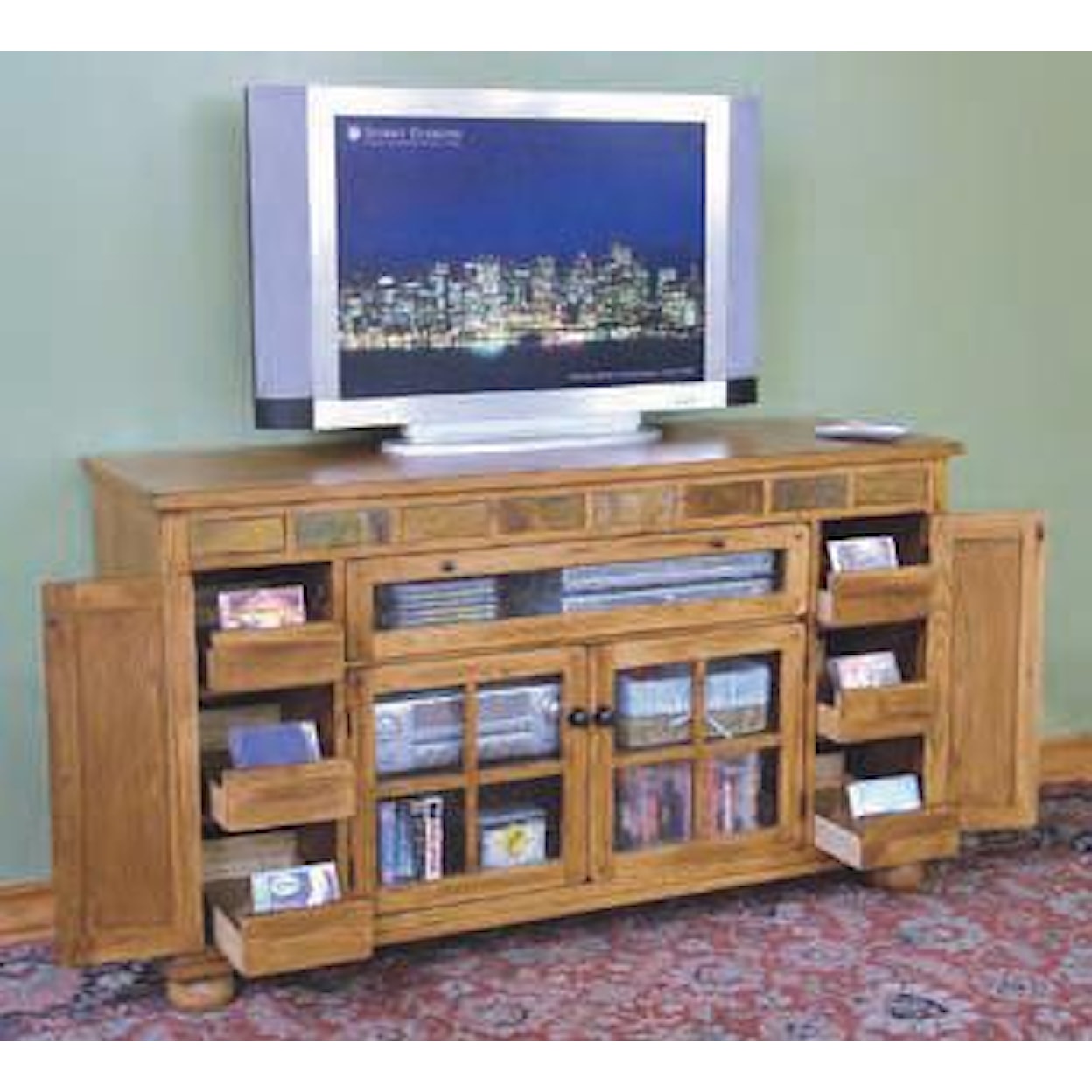 Sunny Designs Sedona Counter Height TV Console