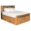Sunny Designs    King Storage Bed w/ Slate
