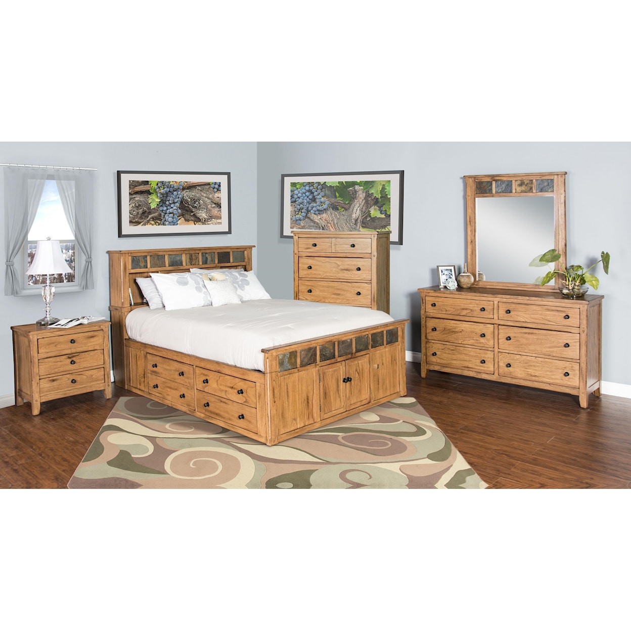 Sunny Designs    King Bedroom Group
