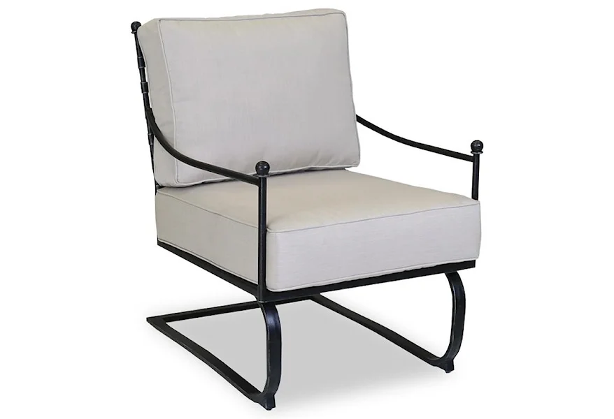 Provence Rocking Club Chair by Sunset West at Belfort Furniture