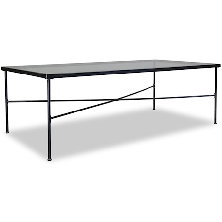 Outdoor 84 Inch Rectangular Dining Table
