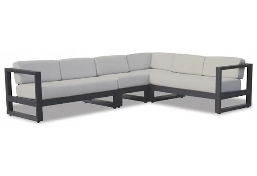 Redondo 3 Piece Sectional by Sunset West at Belfort Furniture