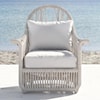 Sunset West Dana Rope Wing Chair