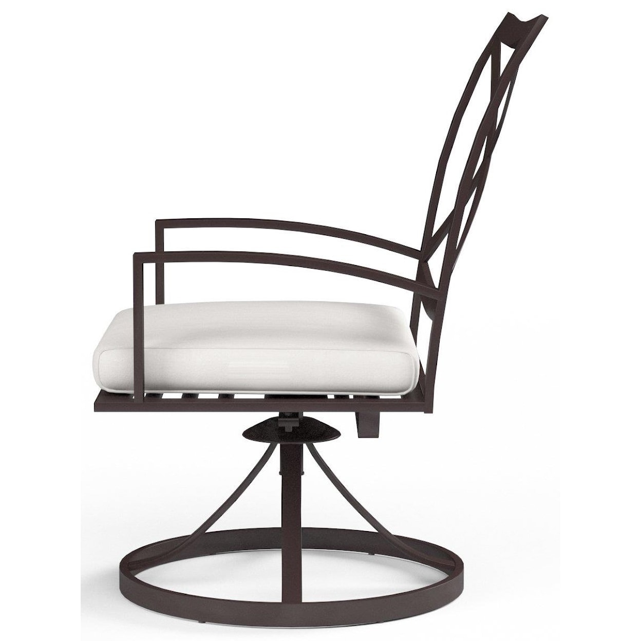 Sunset West La Jolla Outdoor Swivel Dining Chair