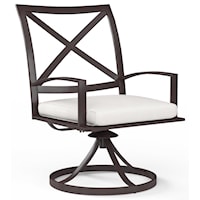 Outdoor Swivel Dining Chair