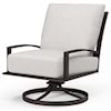 Sunset West La Jolla Outdoor Swivel Club Chair