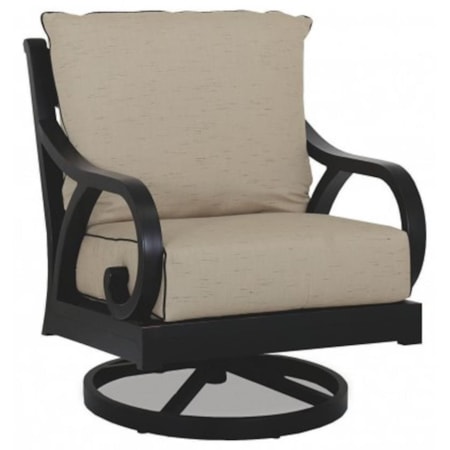 Swivel Rocking Club Chair