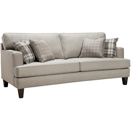 Two Seat Sofa with Casual Contemporary Style