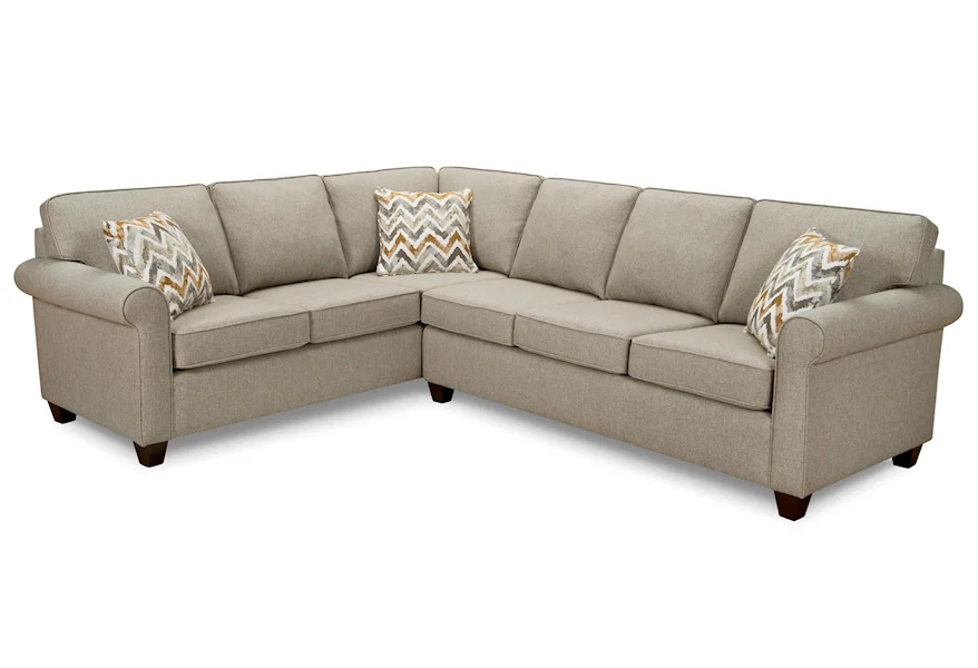 9701 Sectional Sofa by Superstyle at Jordan's Home Furnishings
