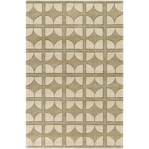 5' x 7'6" Rug