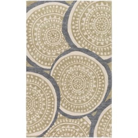 5' x 7'6" Rug