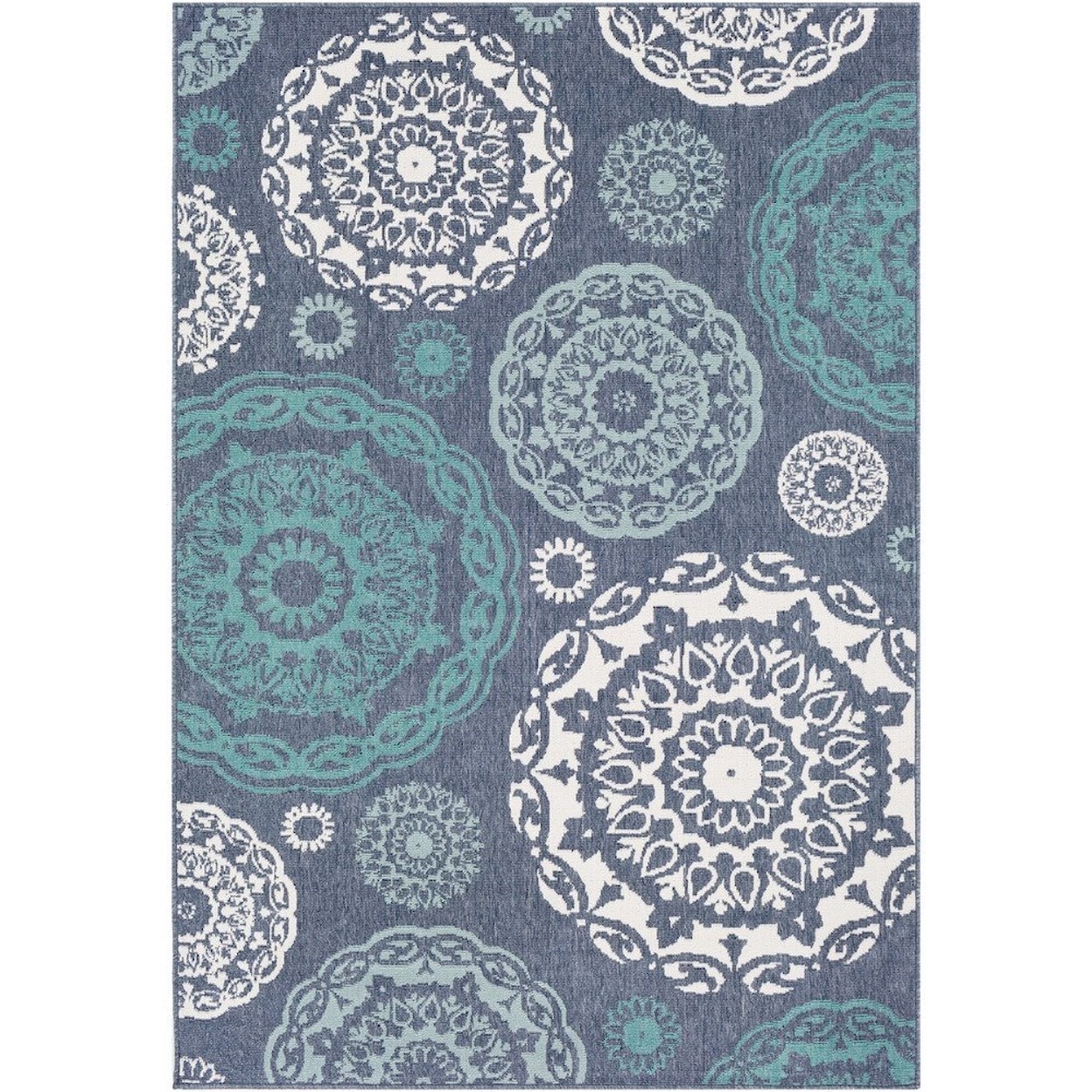 Surya Alfresco 7'3" x 7'3" Rug