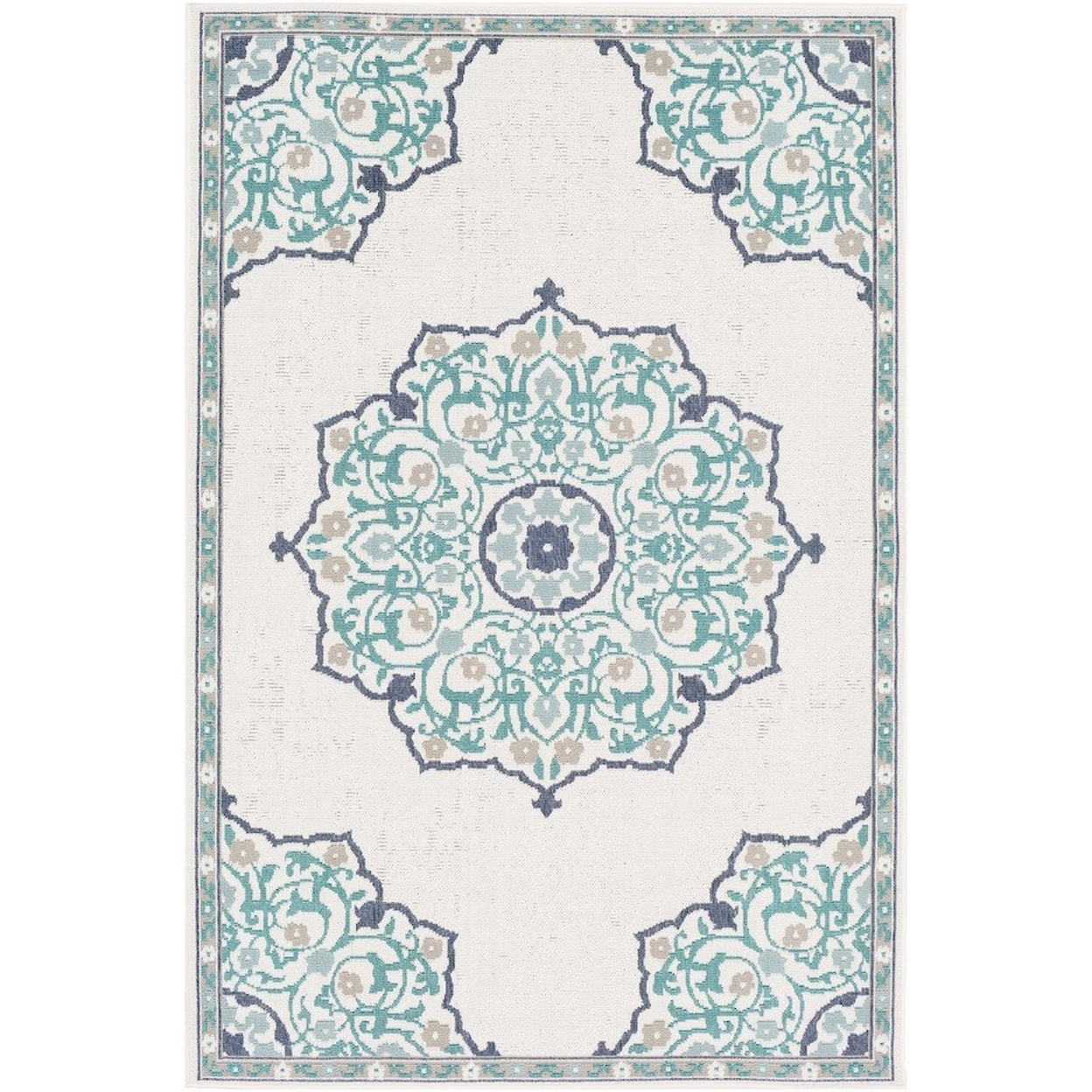 Surya Alfresco 5'3" x 5'3" Rug