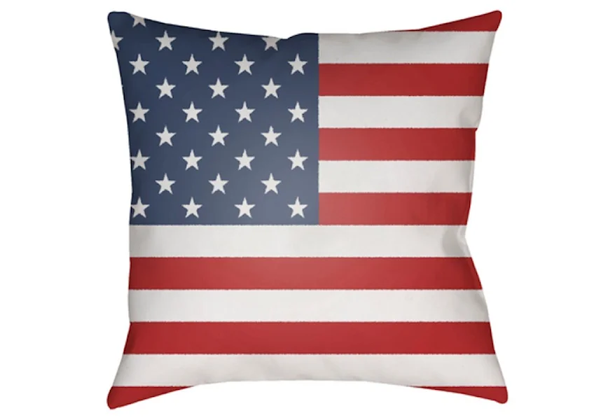 Americana Pillow by Surya at Belfort Furniture