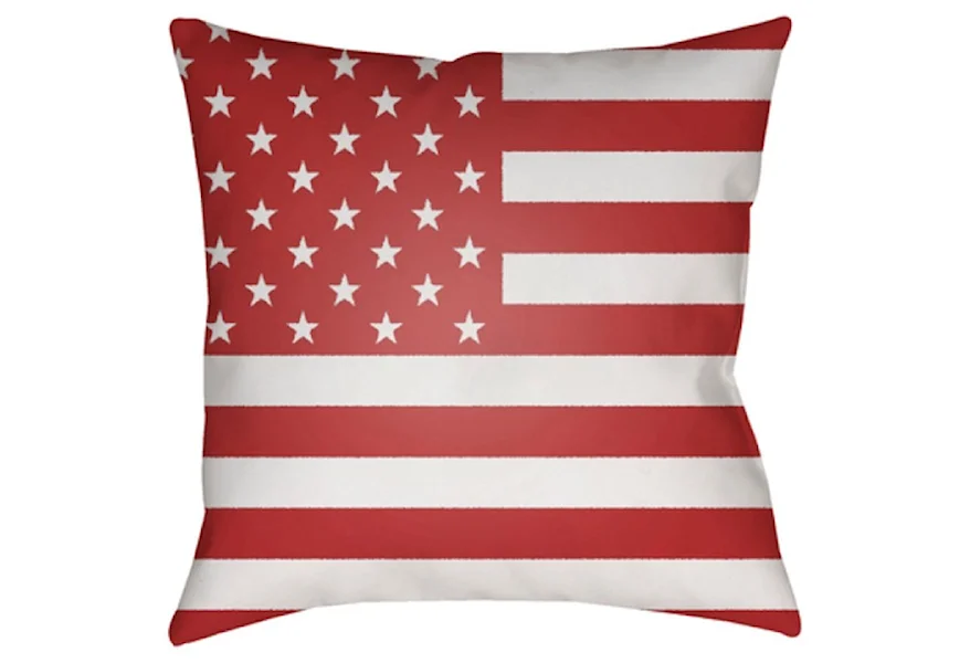 Americana Pillow by Surya at Wayside Furniture & Mattress