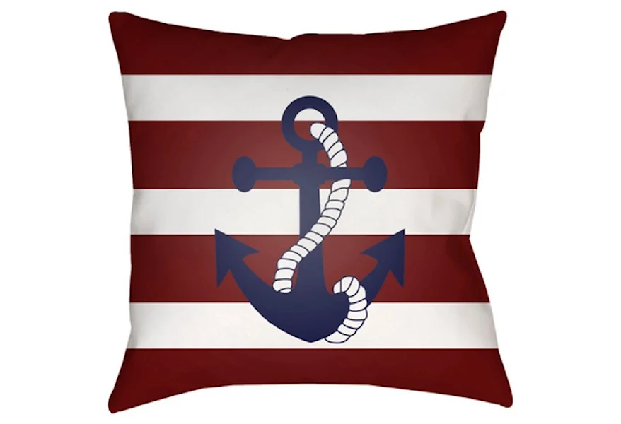 Anchor II Pillow by Surya at Jacksonville Furniture Mart