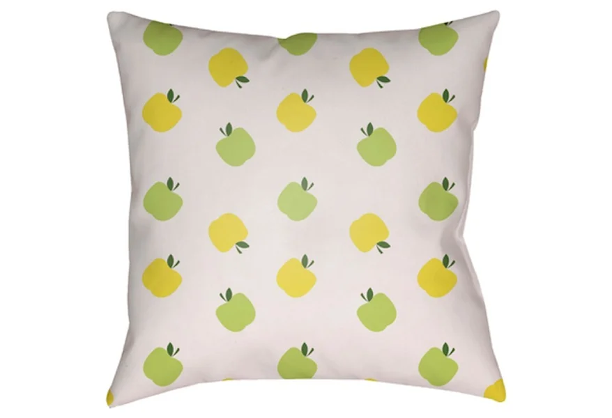 Apples Pillow by Surya at Wayside Furniture & Mattress