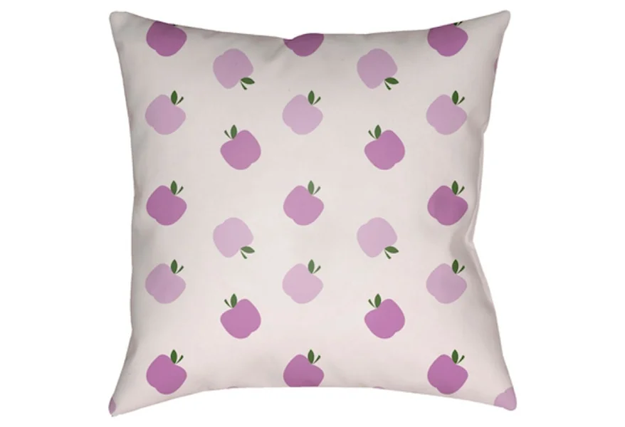 Apples Pillow by Surya at Wayside Furniture & Mattress