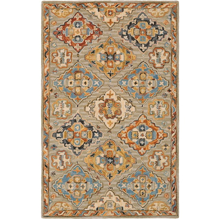 5' x 7'6" Rug