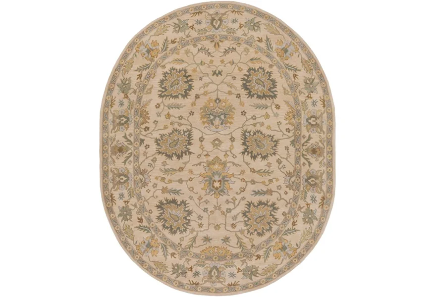 Athena 8' x 10' Oval Rug by Surya at Dream Home Interiors