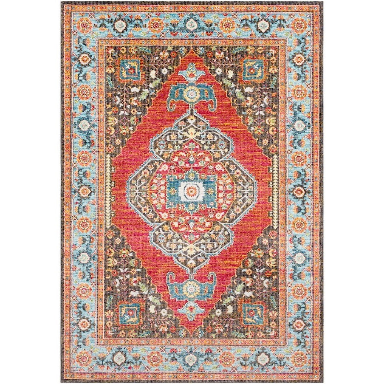 Surya Aura silk 2'7" x 7'6" Runner