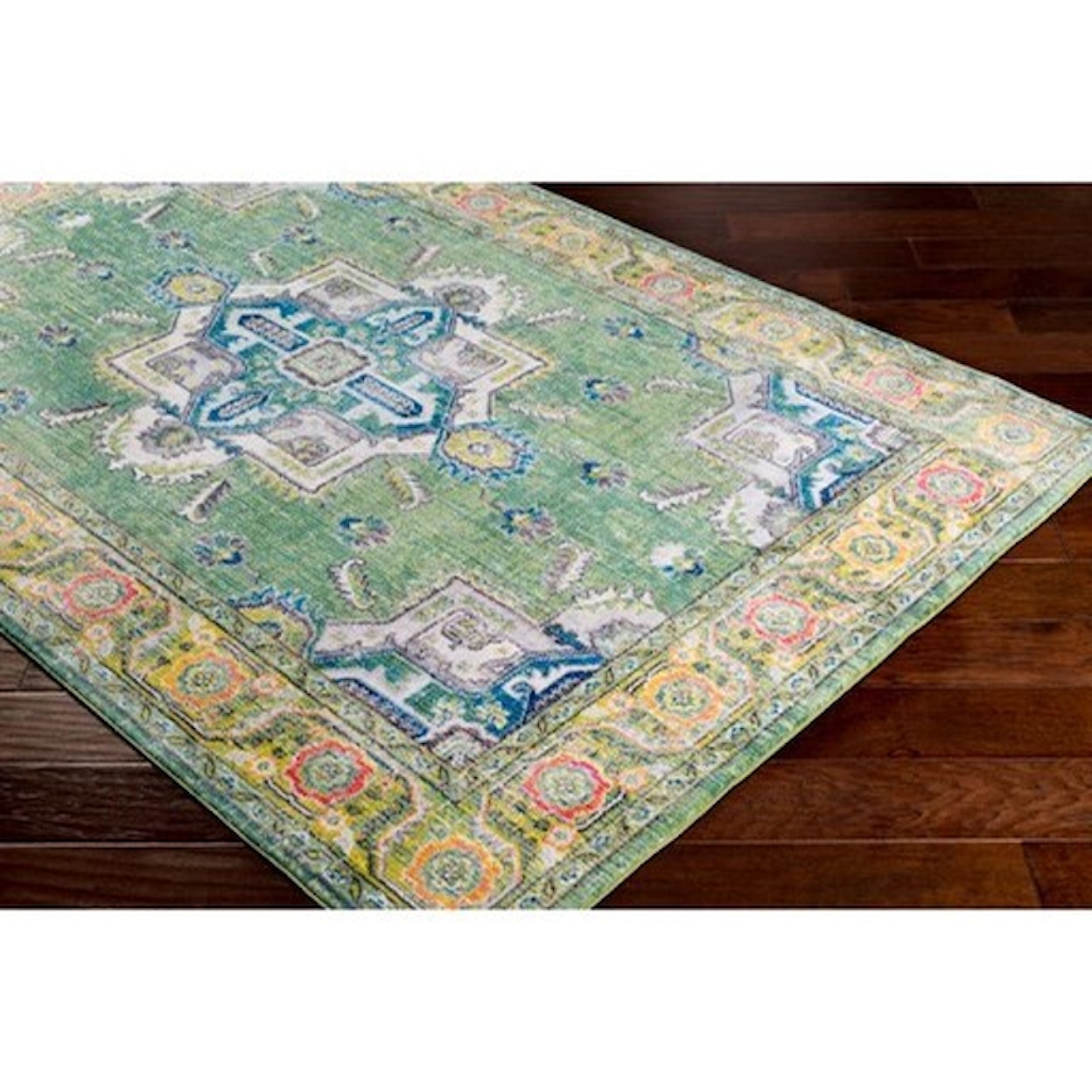 Surya Aura silk 6'7" Square Rug