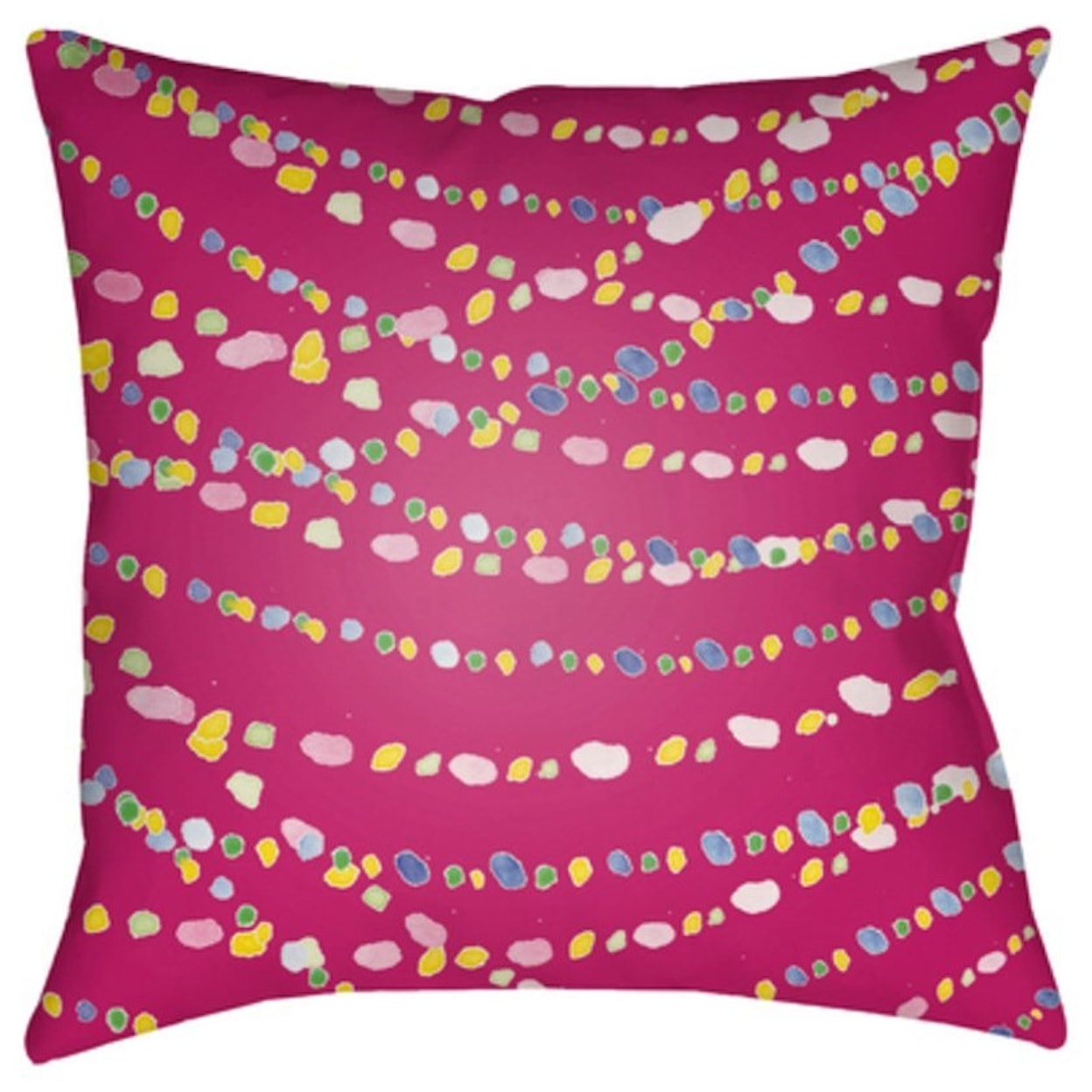 Surya Beads Pillow