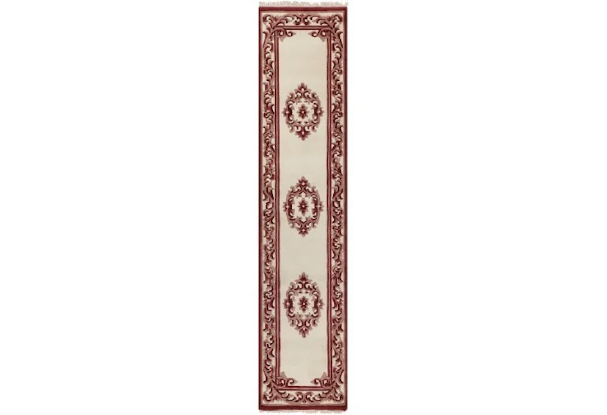 Bengal BURGUNDY 3'6" x 5'6" Rug by Surya at Lagniappe Home Store
