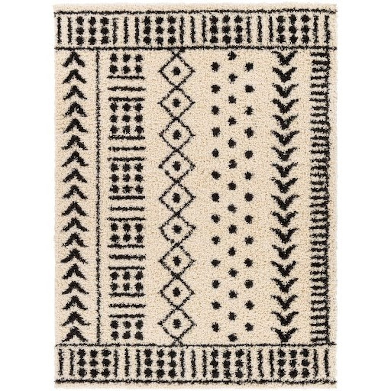 Surya Beni hagS BSH-2305 5'3" x 7' Rug