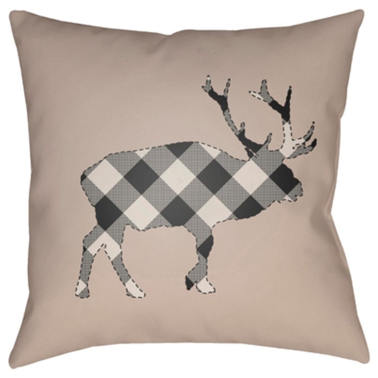 Surya Buffalo Pillow