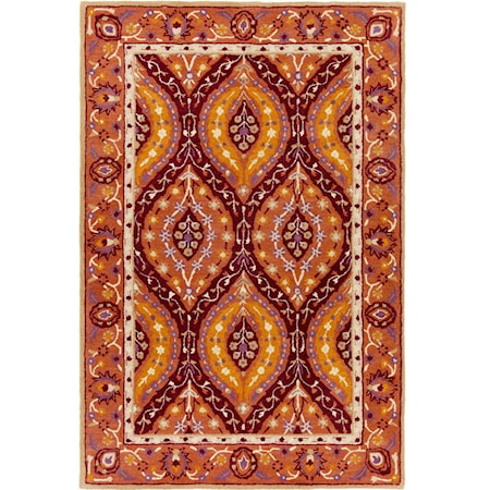 5' x 7'6" Rug