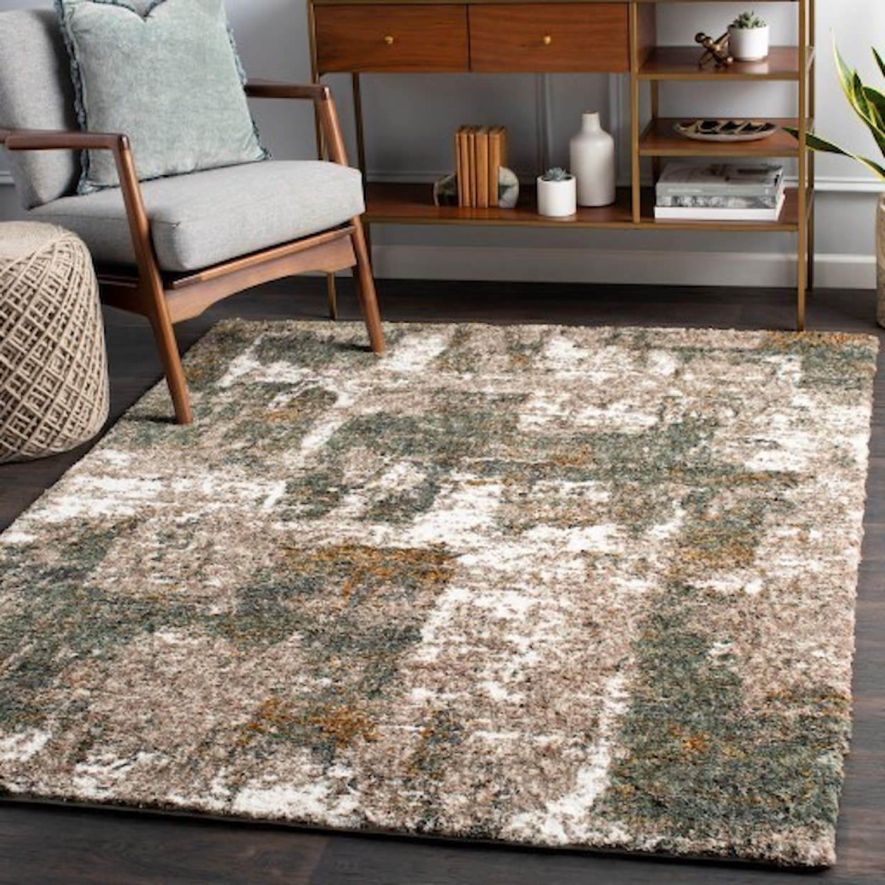 Surya Celestial Shag CSG-2306 7'10" x 10' Rug