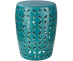 Surya Chantilly Garden Stool