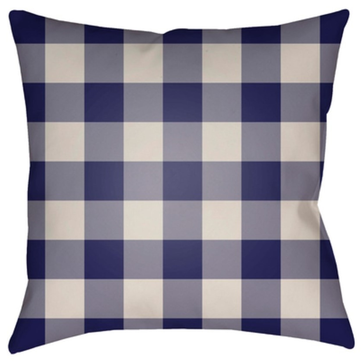 Surya Checker Pillow