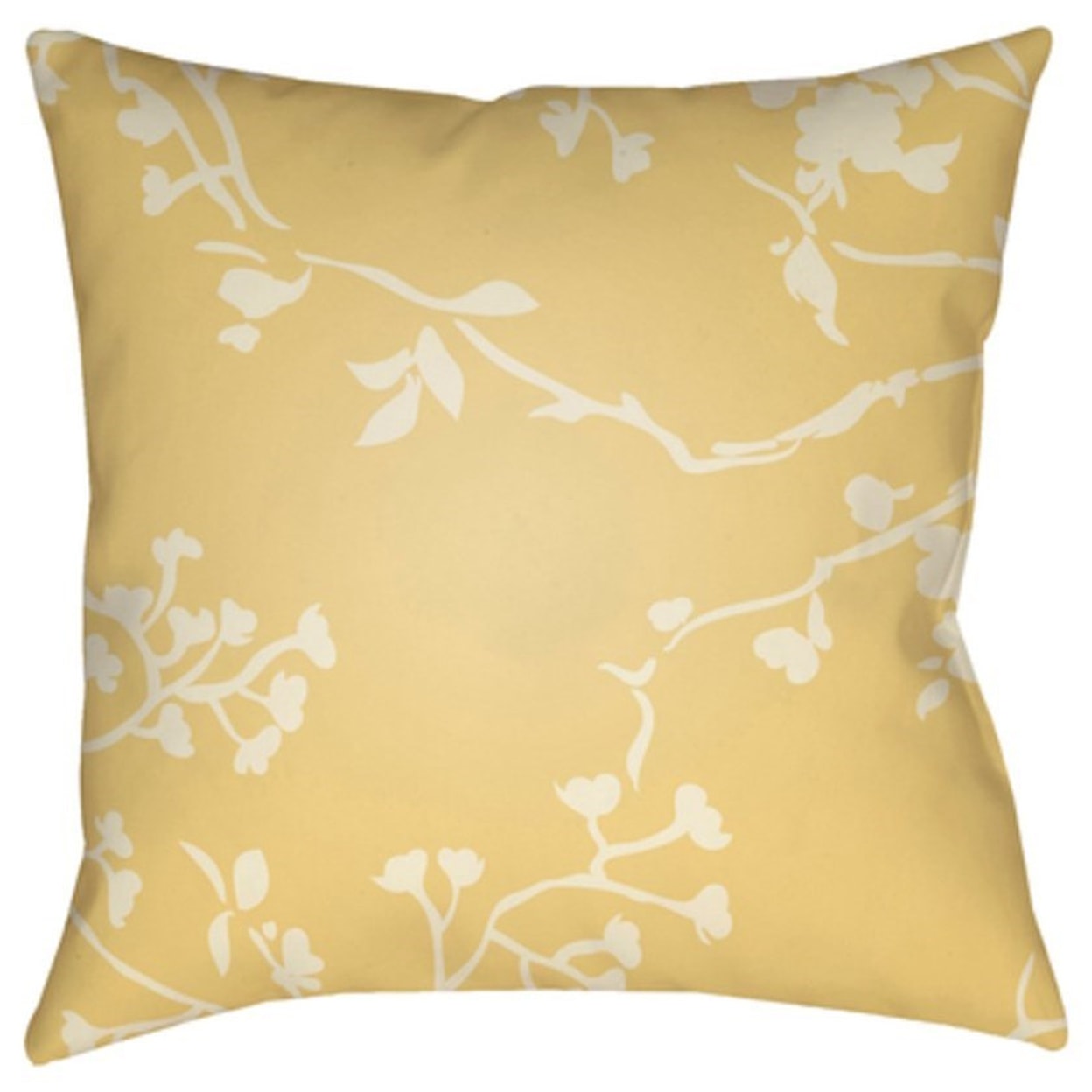 Surya Chinoiserie Floral Pillow