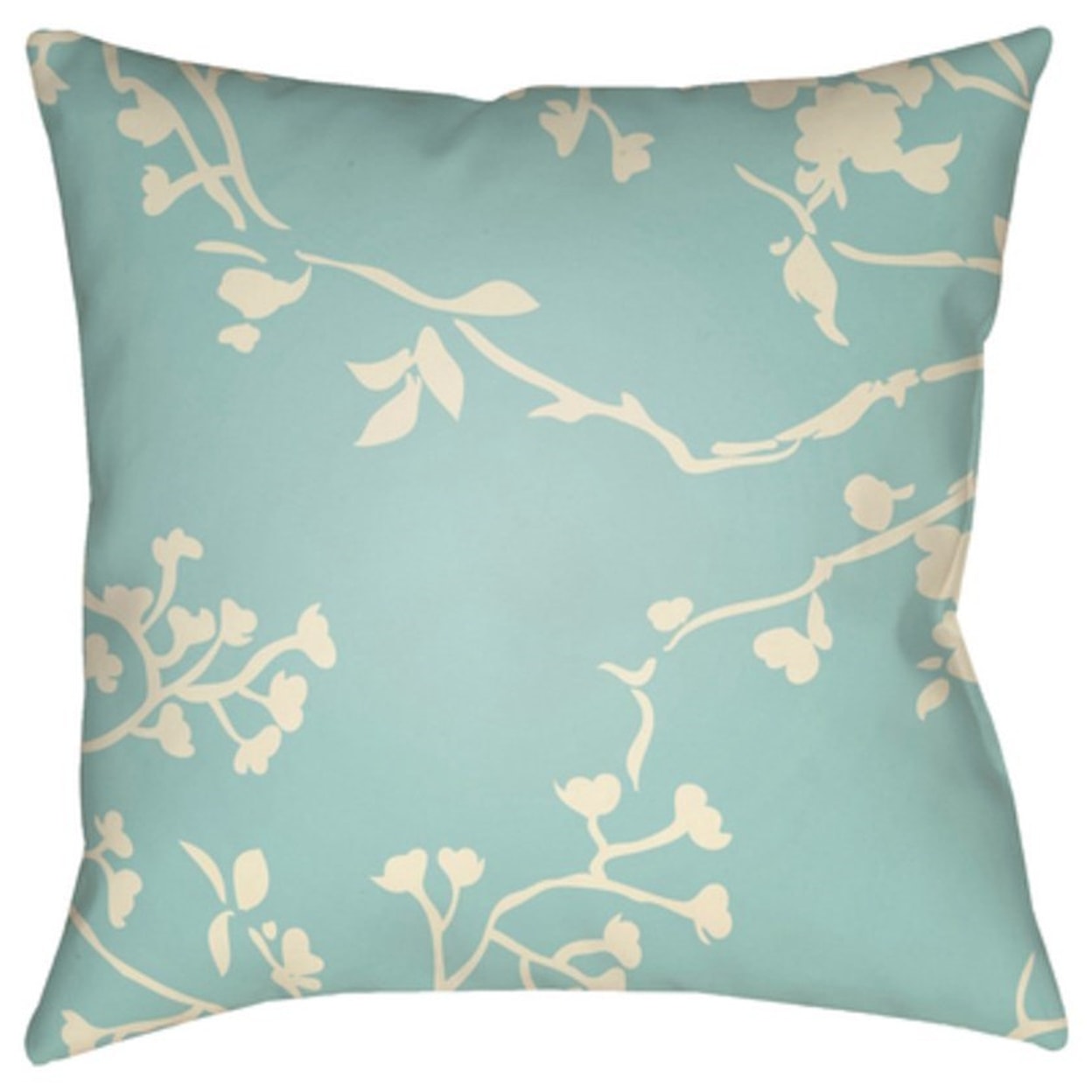 Surya Chinoiserie Floral Pillow